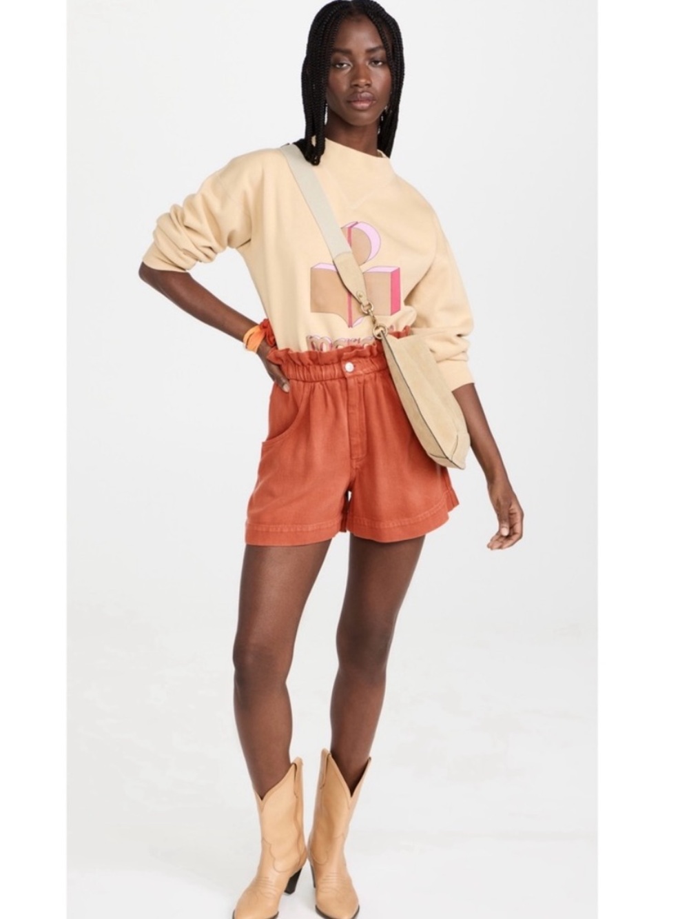 Isabel Marant Étoile Titea Shorts Beautiful Burnt
Orange(Papaya) - Picture 3 of 16